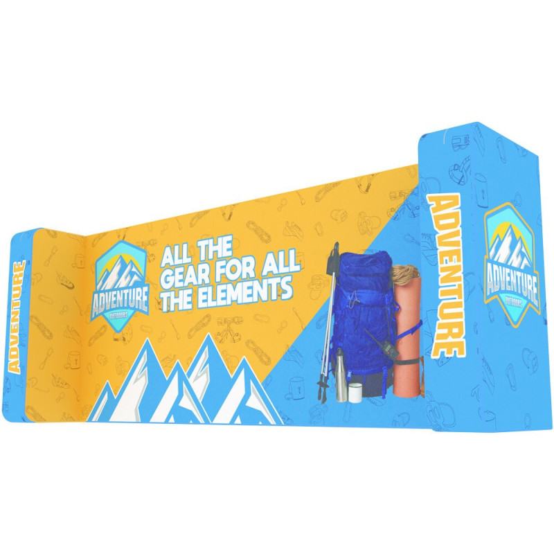 20ft Wallbox with Twin Storage – Trade Show Display Graphic Package