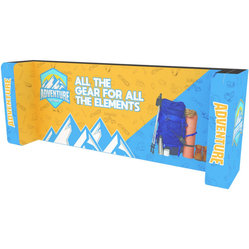 20ft Wallbox with Twin Storage – Trade Show Display Graphic Package