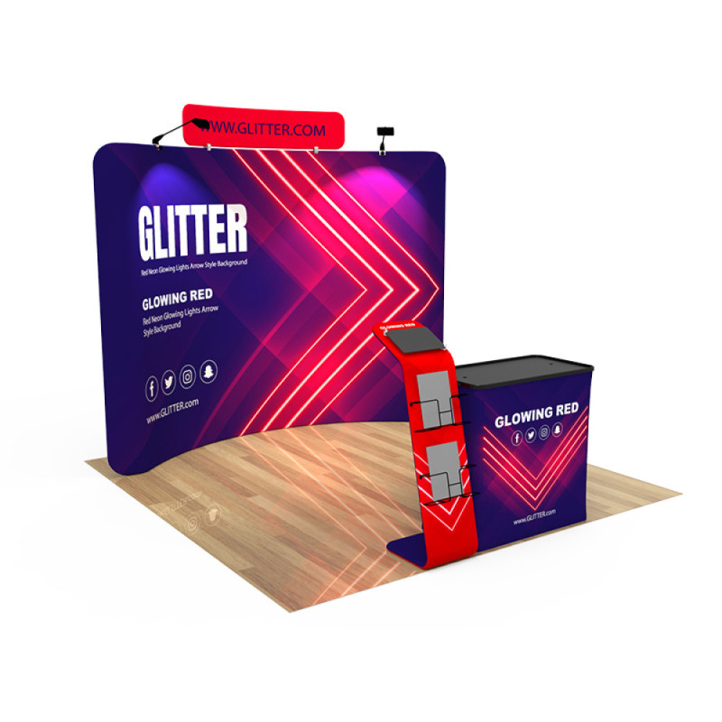 10x10ft Custom Trade Show Booth Display 18