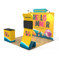 10x10ft Custom Trade Show Booth Display 25